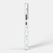 Rode & Groene Kerstboom Samsung Galaxy Hoesje (Rechterkant)