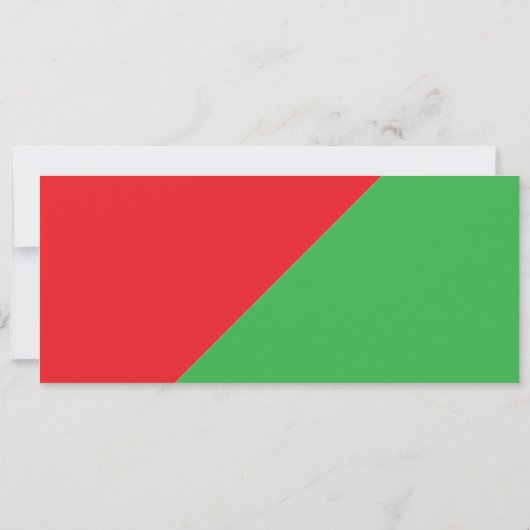 Rode Groene Kerstcadeaubon (Achterkant)