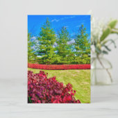 Rode & Groene Kerstkaart (Staand voorkant)