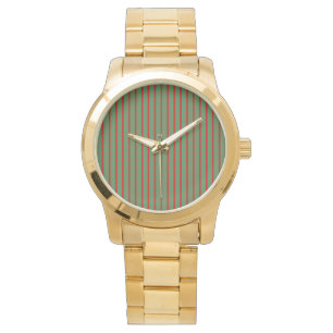 Rode Groene Kerstsok op Groen Rood Horloge