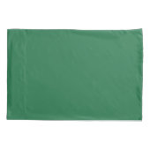Rode Groene Kerstsok op Groen Rood Kussensloop (Achterkant)