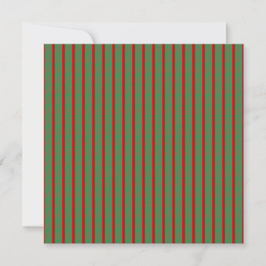 Rode Groene Kerststrump Save The Date (Voorkant)