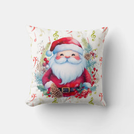 Rode groene Muzieknoten en Sinterklaas Kussen