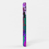 Rode, groene, Paarse, kleurrijke digitale fluïde k Case-Mate iPhone Case (Achterkant/rechts)