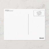 Rode Groene paprika Briefkaart (Achterkant)