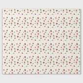 Rode Groene Pasta Tomaat Basilicum Cadeaupapier (Vlak)