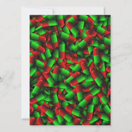 rode groene pillen (Voorkant)