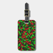 rode groene pillen bagagelabel (Voorkant verticaal)