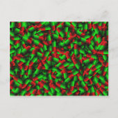 rode groene pillen briefkaart (Voorkant)