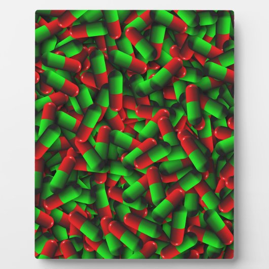 rode groene pillen fotoplaat (Voorkant)