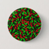 rode groene pillen ronde button 5,7 cm (Voorkant)