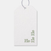 Rode & Groene Polka Dots Cadeaulabel (Achterkant)