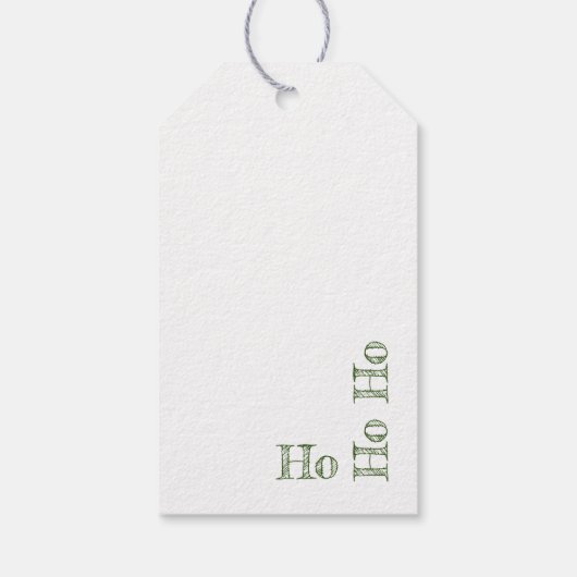 Rode & Groene Polka Dots Cadeaulabel (Achterkant)