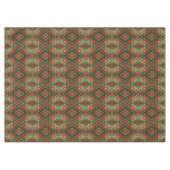 Rode Groene Sierlijke Kersttafelkleed Tafelkleed (Voorkant (Horizontaal))