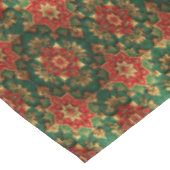Rode Groene Sierlijke Kersttafelkleed Tafelkleed (Gekanteld)