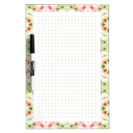Rode Groene Ster Dot Grid College School Planner Whiteboard