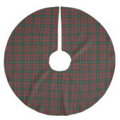 Rode Groene Tartan Plaid Vakantie Kerstboom Rok (Voorkant)