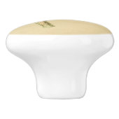 rode, groene trekvogelknop keramische knop (Zijkant)