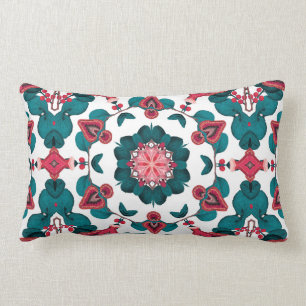 Rode & Groene Vintage George Shaw Butterfly Remix Kussen