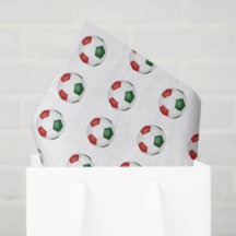 rode groene voetbalpatroon