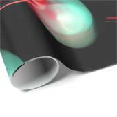 RODE GROENEN VREEMDEN IN ZWART CADEAUPAPIER (Rol Hoek)