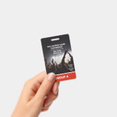 Rode Groep Conferentie QR Code Aangepaste Toegangs Badge (Handheld)