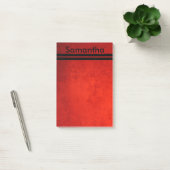 Rode grunge post-it® notes (Kantoor)