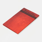 Rode grunge post-it® notes (Schuin)