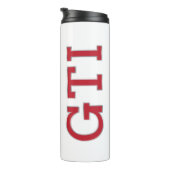 Rode GTI-badge Thermosbeker (Geroteerd rechts)