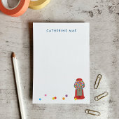 Rode Gumball Machine Snoep Bubble Gum Post-it® Notes