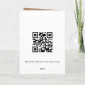 Rode Haan, Hen en Chicks Verjaardag Kaart (Achterkant)