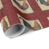 Rode Haander Trouwfeest Cadeaupapier (Rol Hoek)