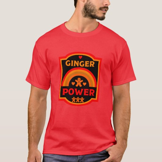 Rode Haar Trots T-shirt (Voorkant)