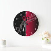 rode haarsalon klok (Huis)