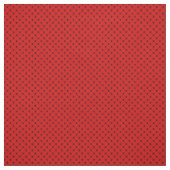 Rode Halloween schedel Crossbones Print Stof (Swatch)