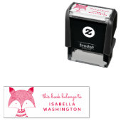 Rode handgetekende vos Dit boek behoort tot de naa Zelfinktende Stempel (In situ)