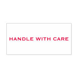 Rode Handle met Zorg Zelfinktende Stempel