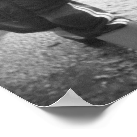 Rode handschoen poster (Hoek)