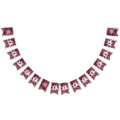 Rode Happy Birthday-schilderende vlaggen Vlaggetjes (Alle)