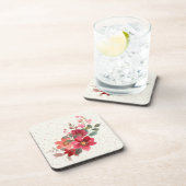 Rode Hard Plastic Onderzetter Set (Rechterzijde)