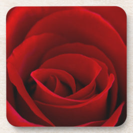 "Rode" harde onderzetters met kurk achteraan, 6