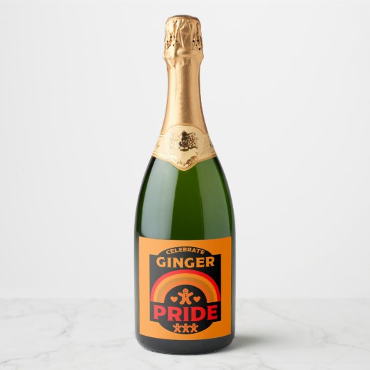 Rode Haren Trots Sparkling Wijnetiket (Voorkant)