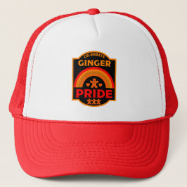 Rode Haren Trots Trucker Pet