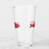 Rode Haring Glas (Rechts)
