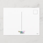 Rode hars, rode glitter Valentijn Feestdagenkaart (Achterkant)