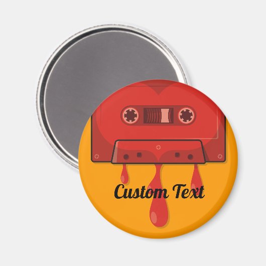 Rode harscassette magneet (Voorkant / Achterkant)