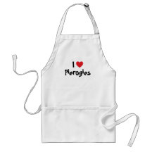 Rode Hart Aanpasbaar Ik Hou van Pierogies