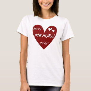 Rode Hart Beste Oma Ooit T-shirts en Cadeaus