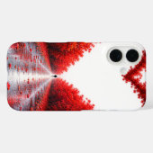 Rode Hart Bospad – Herfst Liefde Natuur Design Case-Mate iPhone Case (Achterkant (horizontaal))