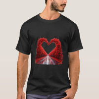 Rode Hart Bospad – Herfst Liefde Natuur Design